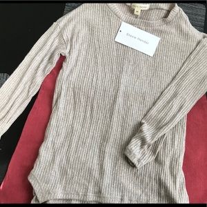 Stevie Hender ribbed long sleeve top